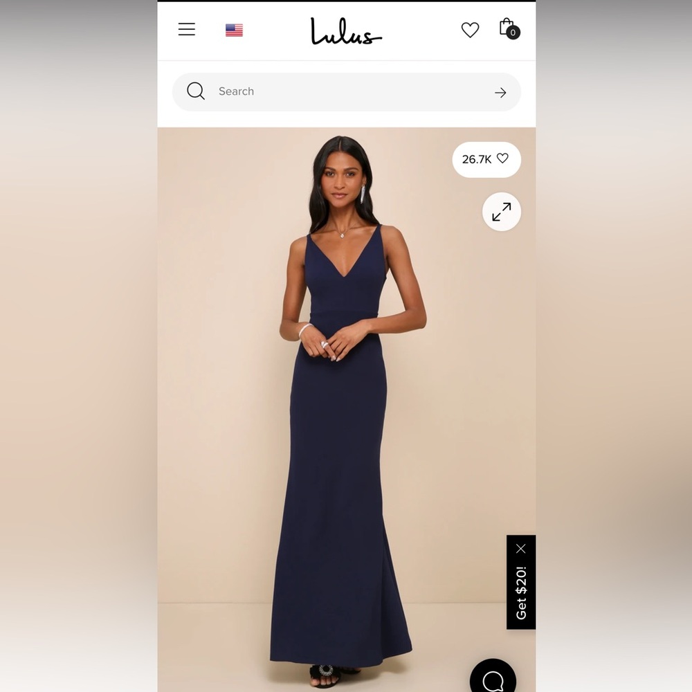 Lulu's Melora Navy dress